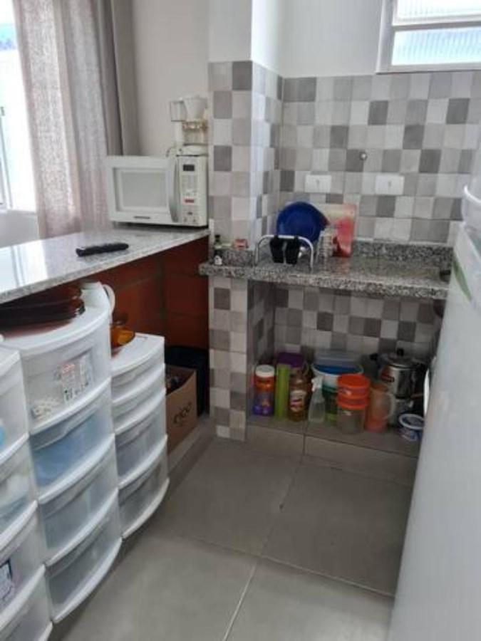 Kitnet Praia Grande Ocian 50 M Da Praia Kültér fotó